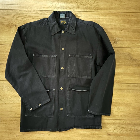 Stan Ray Black Chore Jacket - Picture 1 of 3
